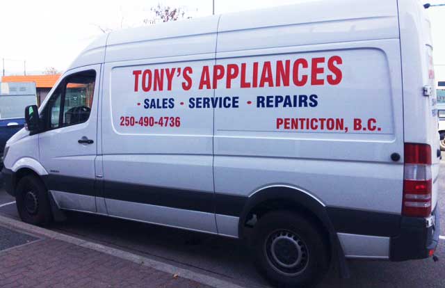 tonys appliances